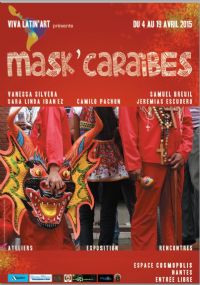 Mask Caraïbes, expo photos de masques traditionnels. Du 13 au 19 avril 2015 à nantes. Loire-Atlantique. 